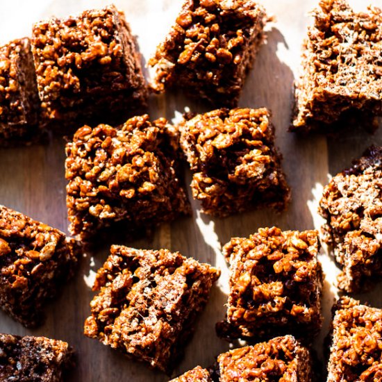 Chocolate Rice Krispie Treats