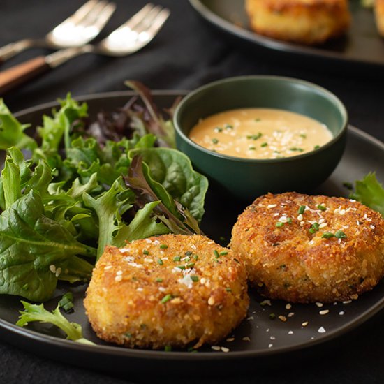 Asian-Inspired Crab Cakes