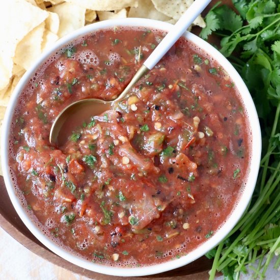 10 Minute Homemade Salsa