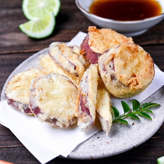 Japanese Sweet Potato Tempura