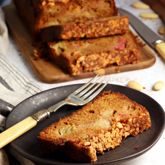 Rhubarb & Ginger Cake