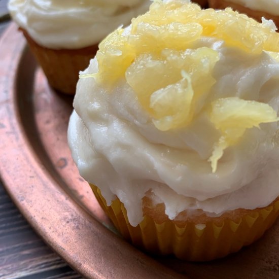 Rum Cupcakes with Boozy Buttercream