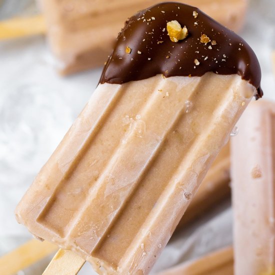 Banana Popsicles