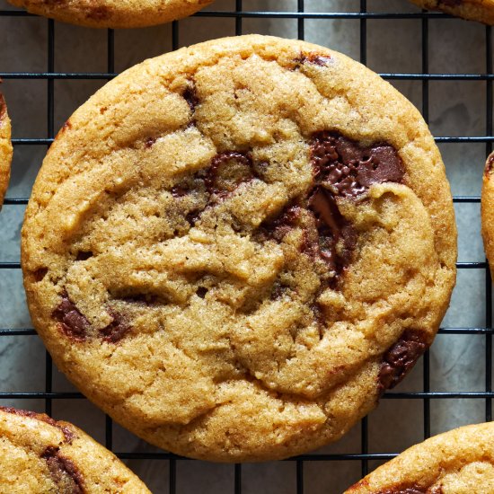 24-Hour Vegan Chocolate Chip Cookie