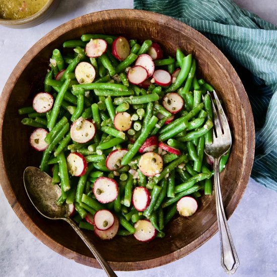 Green Bean and Radish Salad