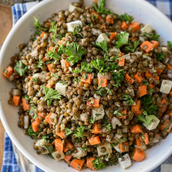 French Lentil Salad