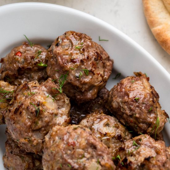 Juicy Lamb Meatballs