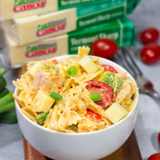 Buffalo Chicken Pasta Salad