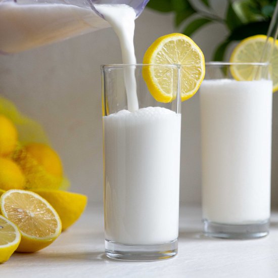 Boozy Creamy Lemonade