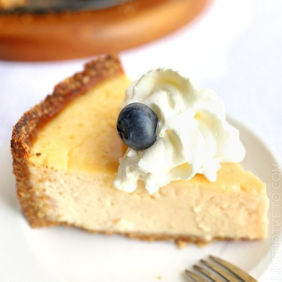 vanilla protein cheesecake