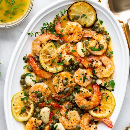 Shrimp Piccata