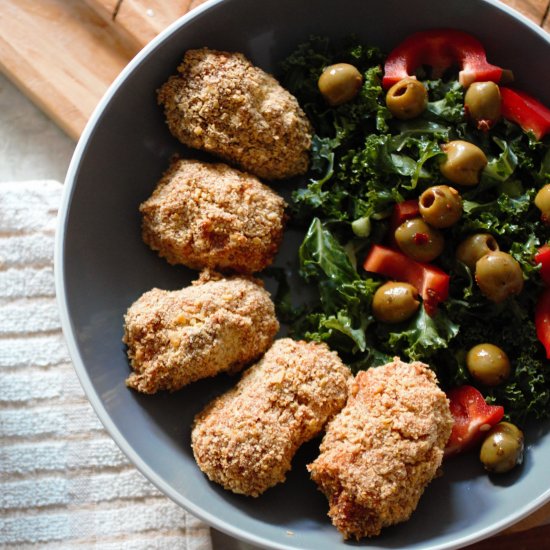 BBQ Sweet Potato Nuggets