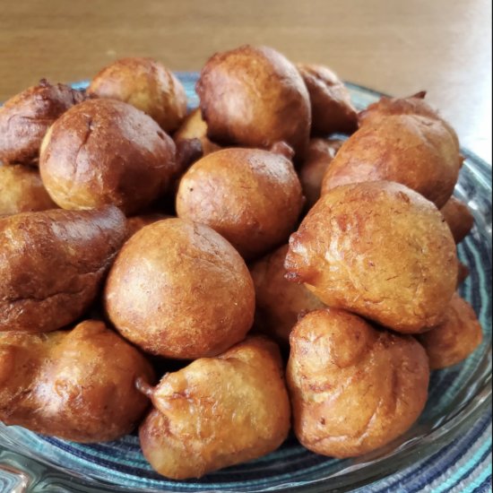 Banana Puff Puff (Beignets)