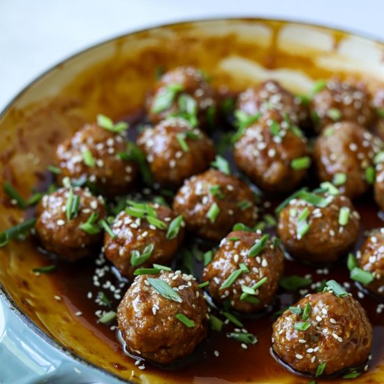 Asian Turkey Meatballs