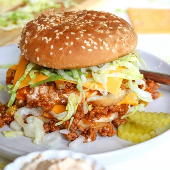 Big Mac Sloppy Joes