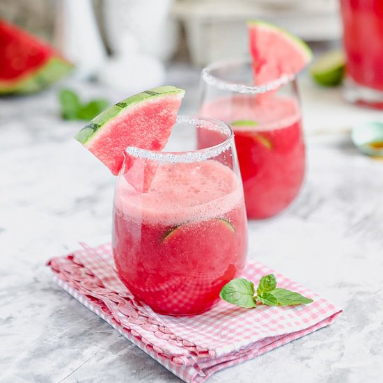 Sugar-Free Watermelon Agua Fresca