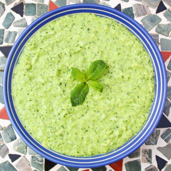 Broad Bean Dip with Mint and Lemon