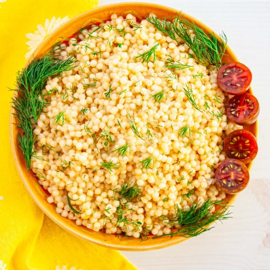 Instant Pot Pearl Couscous