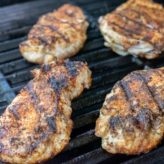 Grilled Blackened Chicken