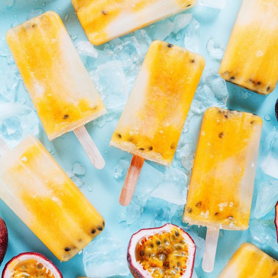 Passion Fruit Popsicles