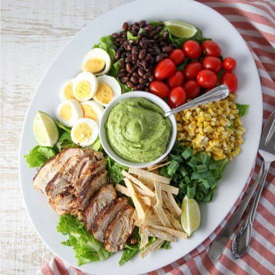 Mexican Grilled Chicken Cobb Salad