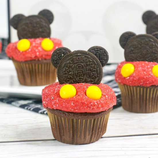 Mickey Cupcakes