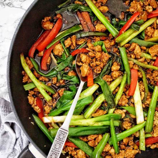 Chicken Mince Stir Fry