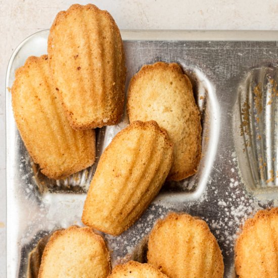 Classic French Madeleines