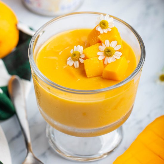 Loaded Mango Pudding