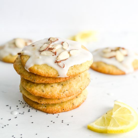 Iced Lemon Mascarpone Cookies