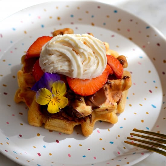 Vegan Buttermilk Waffles