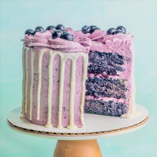 The Best Blueberry Layer Cake