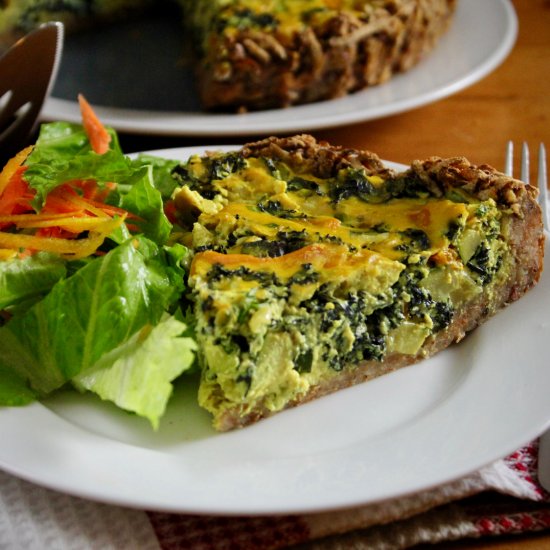 Plant-Based Quiche