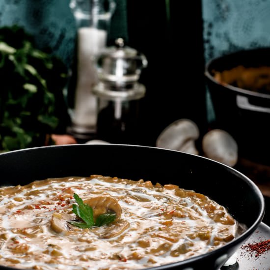 Hungarian Mushroom Soup Recipe