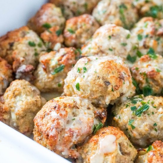 TURKEY GOOSE MEATBALLS RECIPE