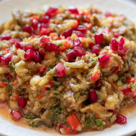 Baba Ganoush Without Tahini