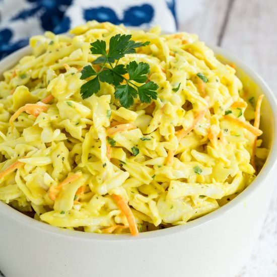 Creamy Mustard Coleslaw