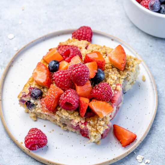 BERRIES BAKED OATMEAL RECIPE