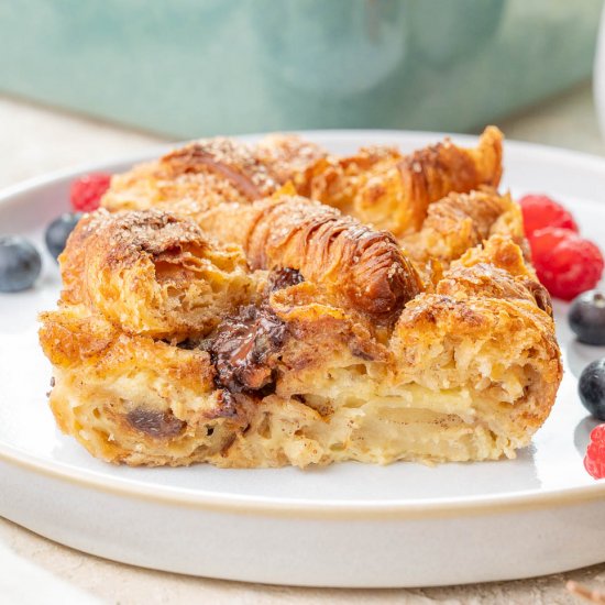 croissant bread pudding