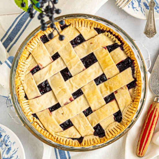 Easy Blueberry Pie