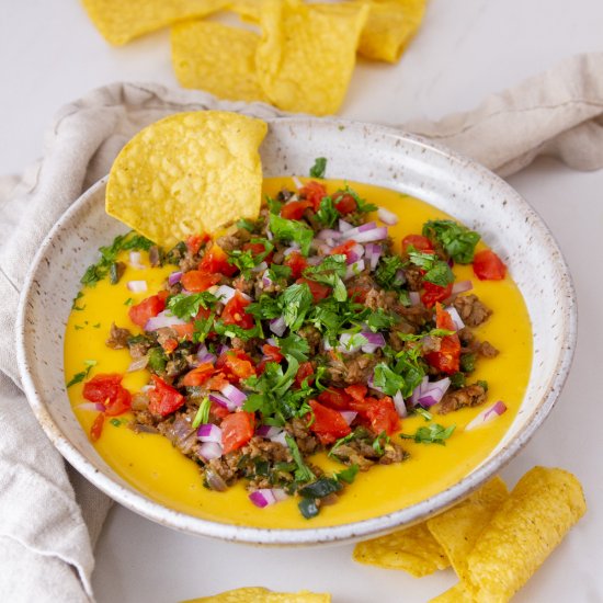 Vegan Nacho Cheese Dip