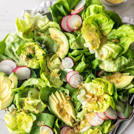 butter lettuce salad