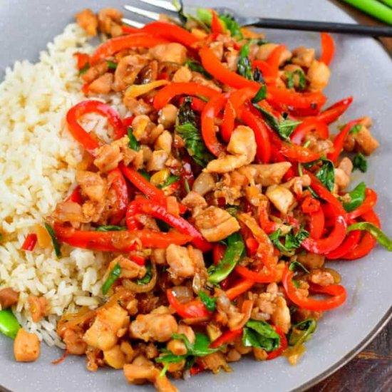 Thai Basil Chicken (Pad Krapow Gai)