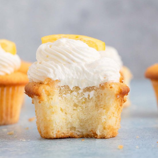 Lemon Drizzle Cupcakes