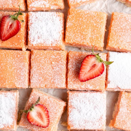 Strawberry Lemonade Bars