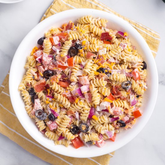 Bacon Ranch Pasta Salad