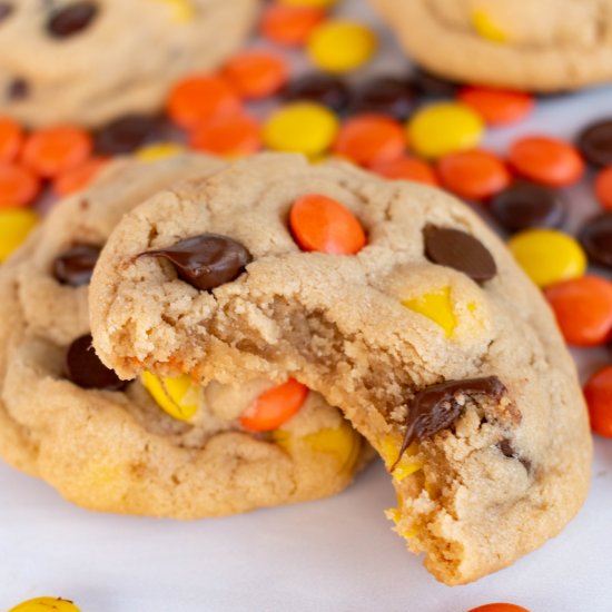 Reeses Pieces Peanut Butter Cookies