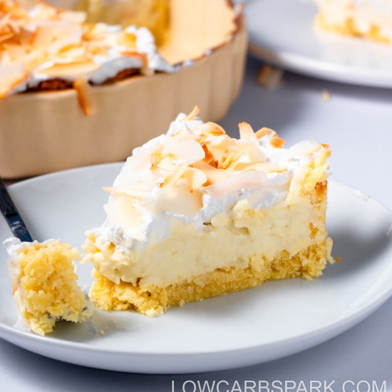 Keto Coconut Cream Pie