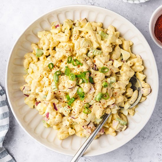 Deviled Egg Pasta Salad