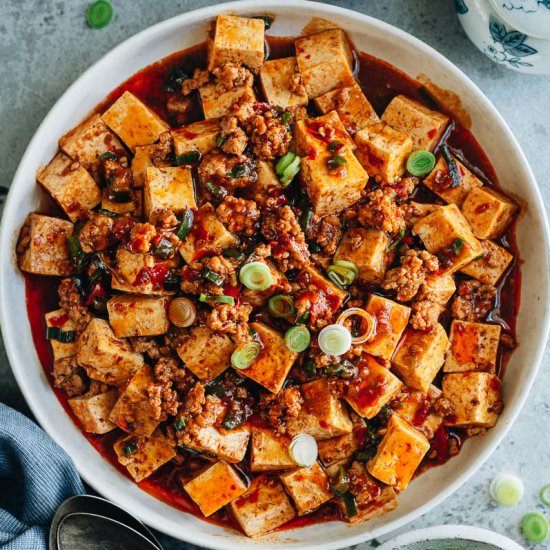 Authentic Mapo Tofu (麻婆豆腐)